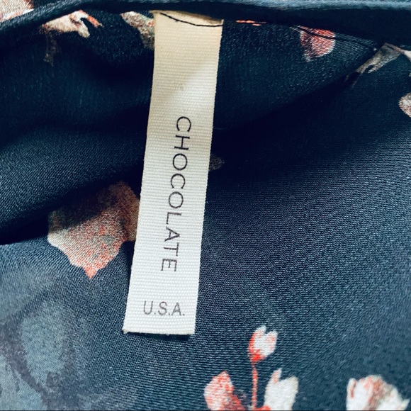 Beautiful Black Floral Kimono / Overlay - Picture 5 of 5